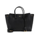 Balenciaga Black Leather Small Carry All Hempton Handbag