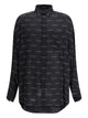 Balenciaga Black Grey Clothing Shirts