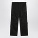 Balenciaga Black Cargo Pants In Cotton Blend
