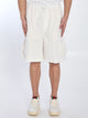 Gucci  White Shorts In Cotton Poplin