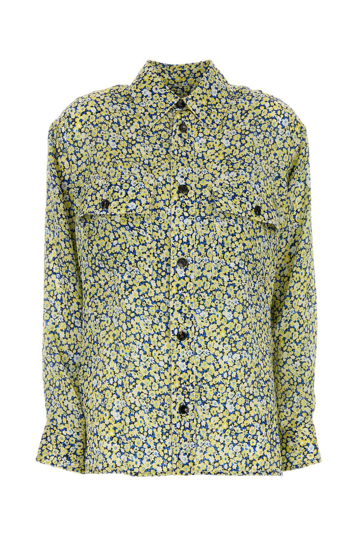 Bottega Veneta Printed Silk Shirt
