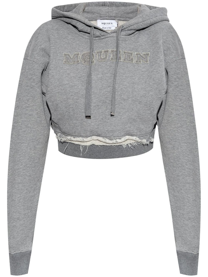 Alexander Mcqueen 100% Cotton Cozy Sweater
