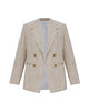 Bottega Veneta Double-Breasted Viscose And Silk Jacket