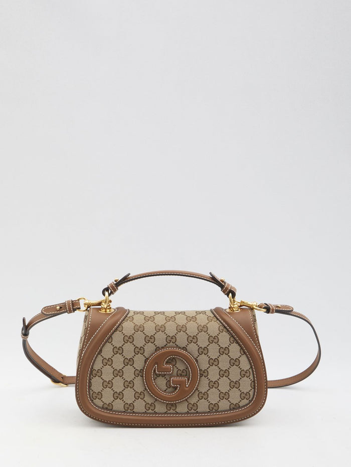 Gucci Original Gg Fabric Gucci Blondie Handbag