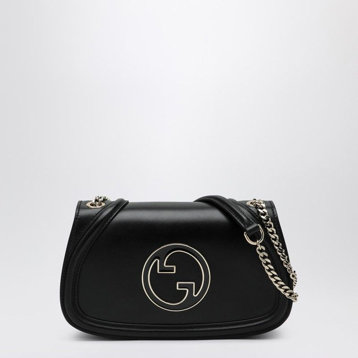 Gucci Black Leather Gucci Blondie Shoulder Bag
