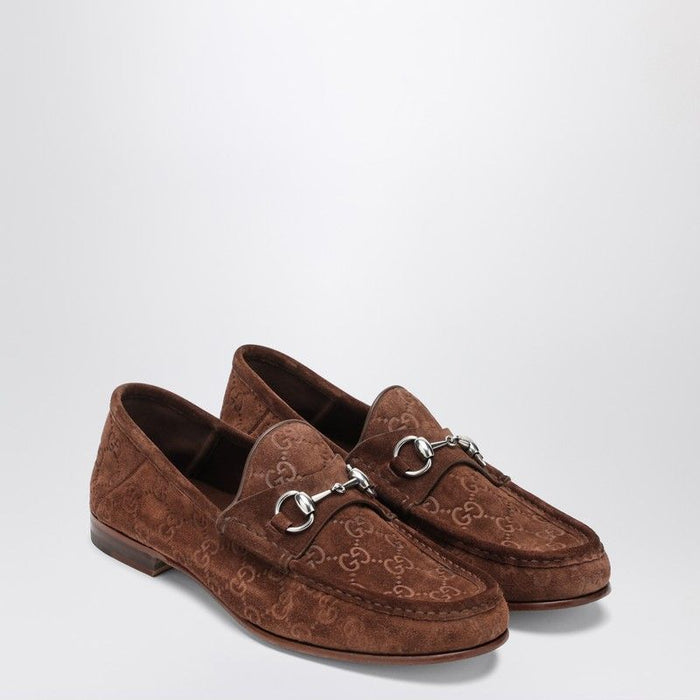 Gucci Horsebit 1953 Suede Loafers