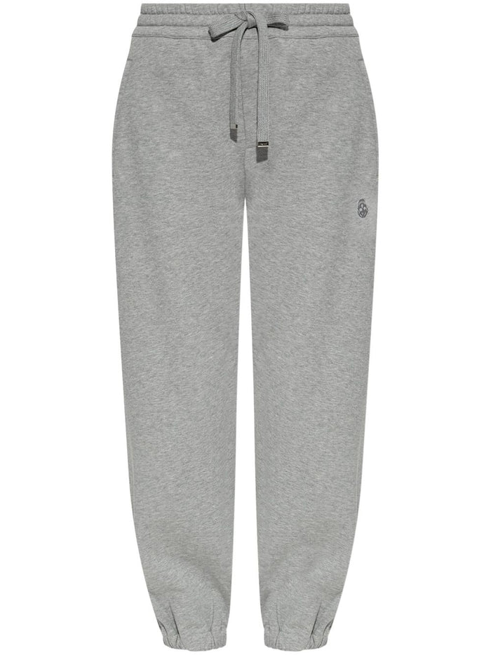 Alexander Mcqueen Grey Cotton Trousers