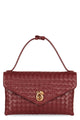 Bottega Veneta Barolo Knot Lock Lamb Leather Shoulder Bag