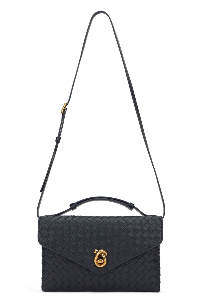 Bottega Veneta Handbag Knot Lock In Leather