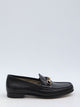 Gucci Black Leather Loafers