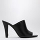 Saint Laurent Black Leather Mule Jill