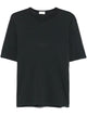 Saint Laurent Charcoal Cotton T-Shirt