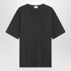 Saint Laurent Black Washed Cotton T-Shirt