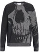 Alexander Mcqueen Grey Wool Clothing Sweaters