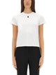 Alexander Mcqueen White Cotton Blend T-Shirts