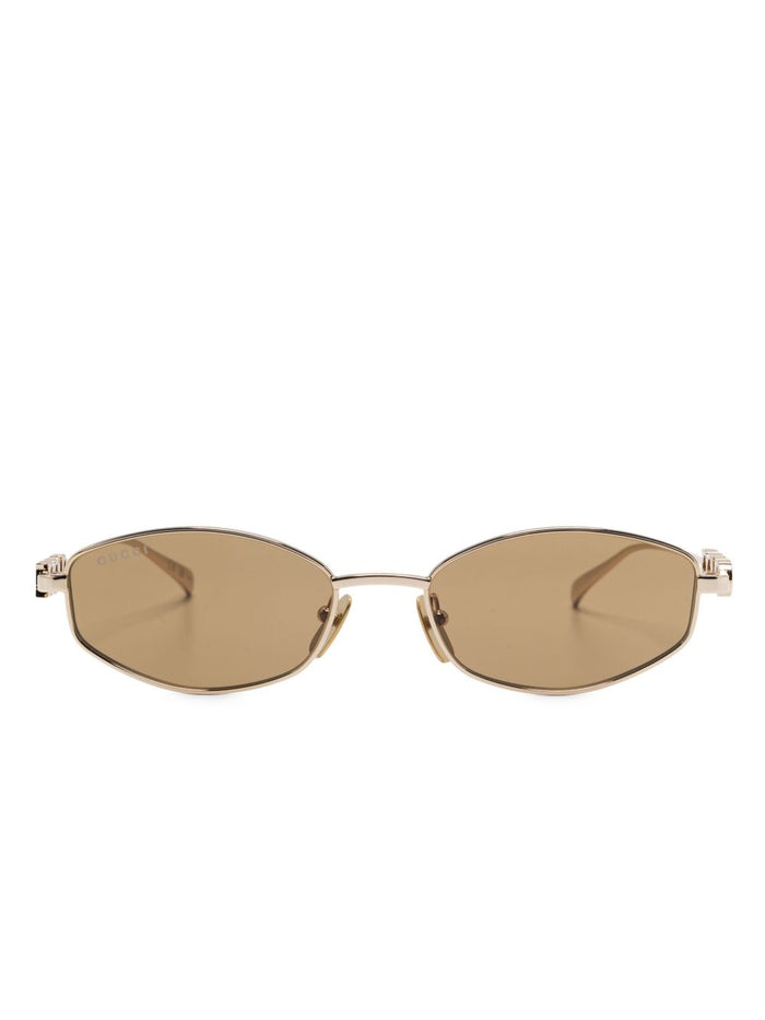 Gucci Golden Metal Sunglasses