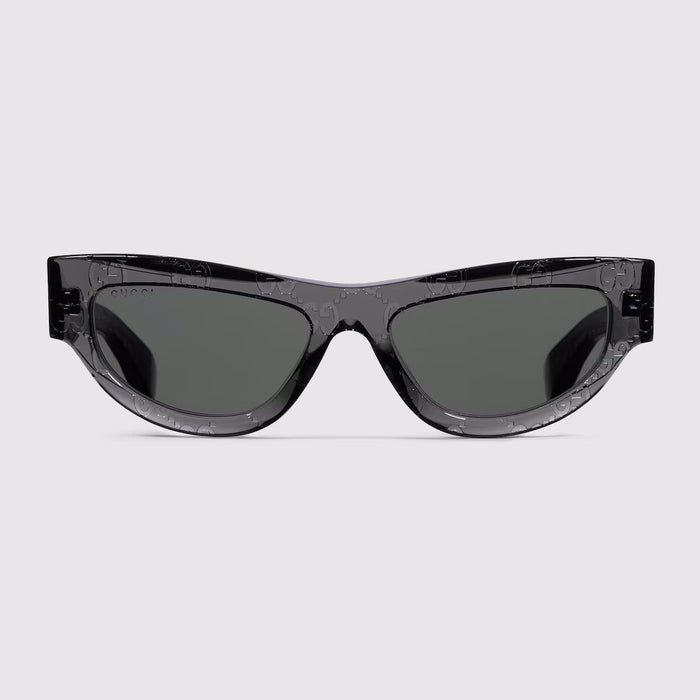 Gucci Gg Embossed Cat-Eye Sunglasses