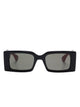 Gucci Gucci Rectangular Acetate Sunglasses