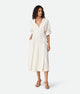 Bottega Veneta White Viscose Blend Dress