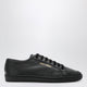 Saint Laurent Black Gym Sneakers In Smooth Leather