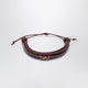 Saint Laurent Cassandre Multi-Wrap Leather Bracelet