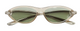 Bottega Veneta Beige Cat Eye Frame Sunglasses