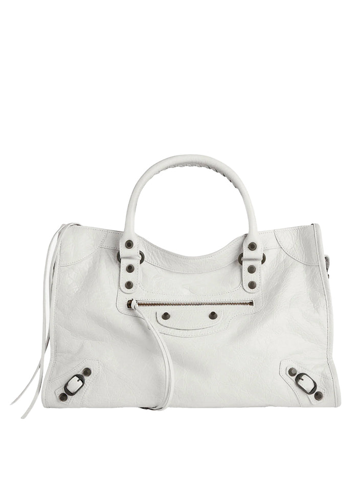 Balenciaga Le City Medium Bag In Arena Leather