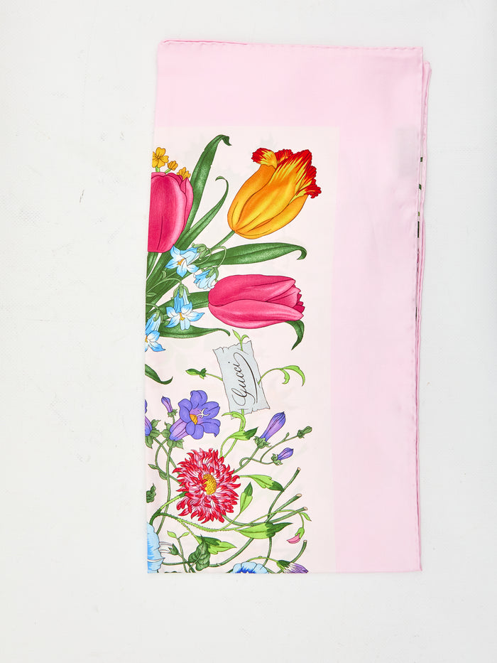 Gucci Silk Twill Printed Carré