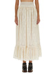 Gucci Floral Broderie Anglaise Skirt