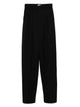 Saint Laurent Wideleg Pants In Grain De Poudre