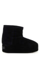 Balenciaga Black Suede Alaska Ankle Boots