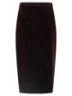 Saint Laurent Velvet Skirt