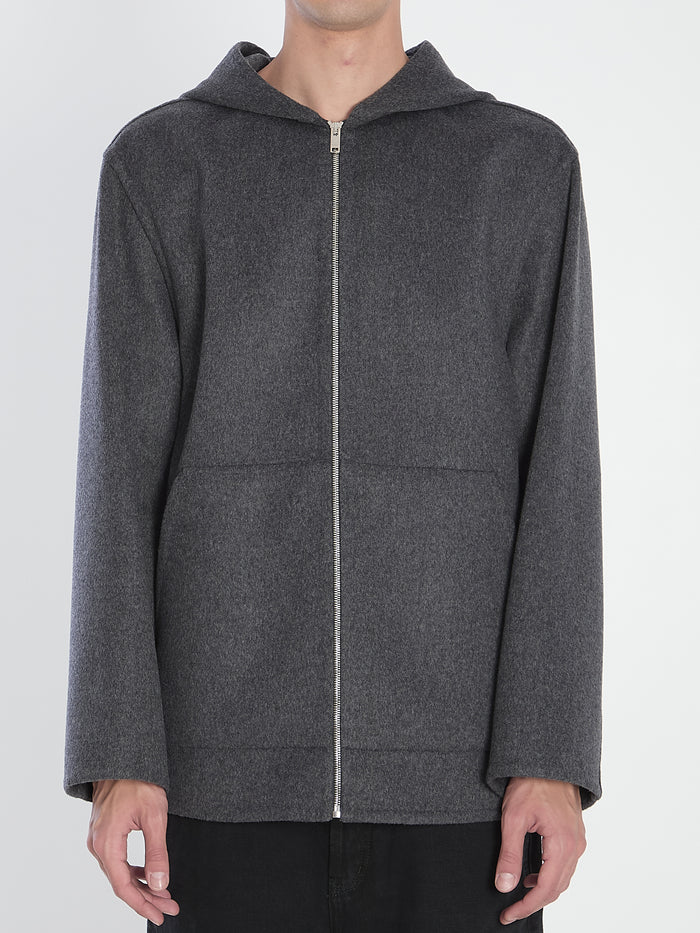 Bottega Veneta Dark Grey Wool Sweatshirt