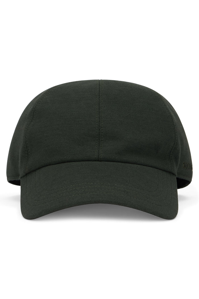 Slowear Cap With Visor In Jersey Cotton