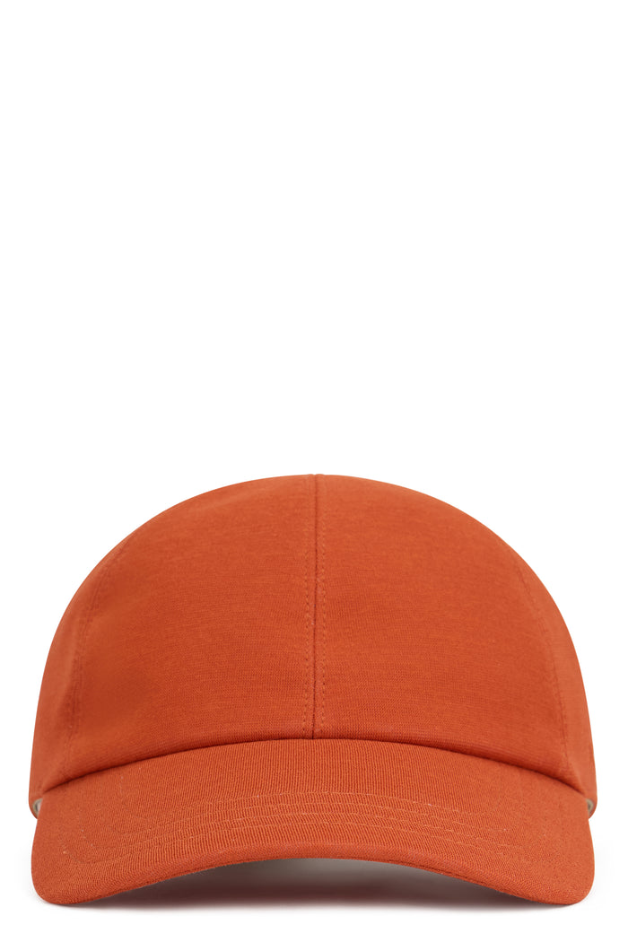 Slowear Cap With Visor In Cotton Jersey
