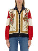 Gucci Extra Fine Wool Cardigan With Print