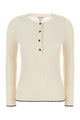 Bottega Veneta Ivory Bouclã© Top