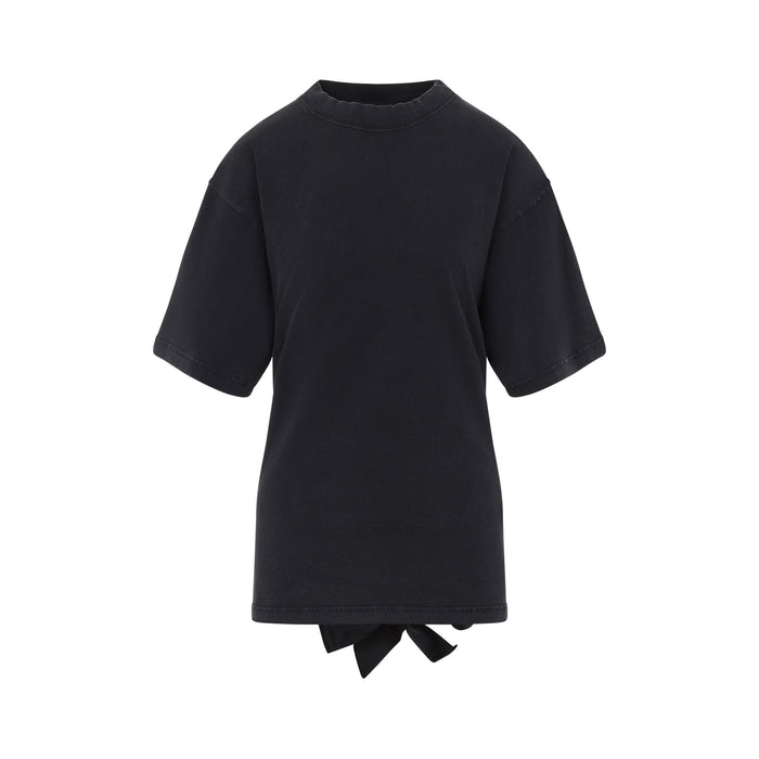 Balenciaga Graphite Cotton T-Shirt