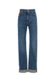Bottega Veneta Blue Cotton Jeans