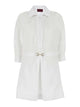 Gucci White Cotton Dress