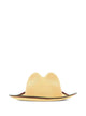 Gucci Web Detail Raffia Sun Hat