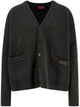 Gucci Charcoal Wool Blend Cardigan