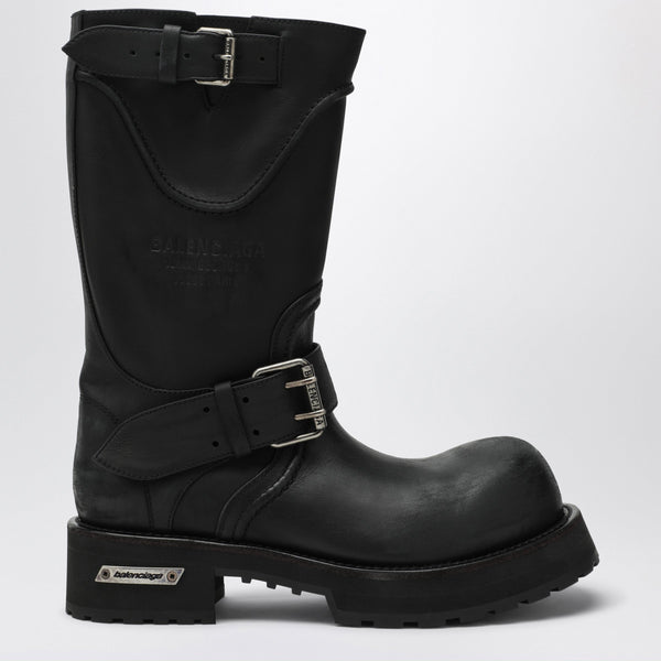 Balenciaga Venom Black Calfskin Boots
