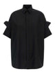Balenciaga Turned-Up Cuffed Shirt