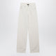Saint Laurent Highwaisted Boyfriend Jeans In Vanilla Denim