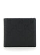 Gucci Piuma Gg Black Leather Wallet