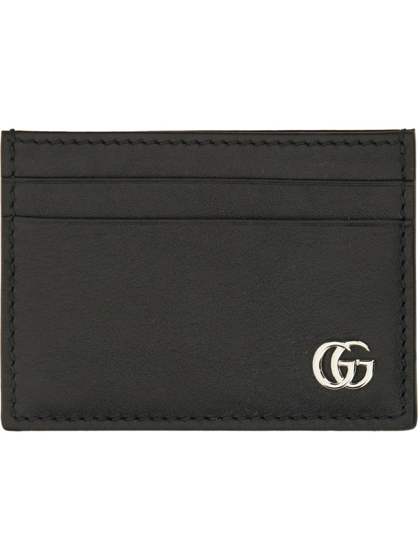 Gucci Black Leather Card Holder