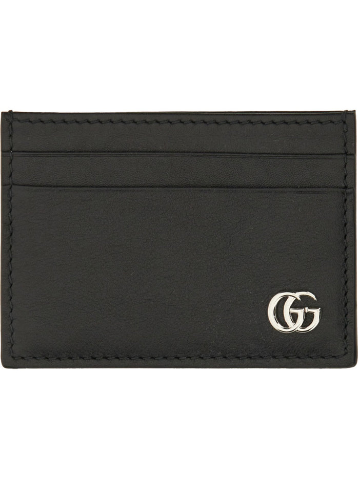 Gucci Black Leather Card Holder