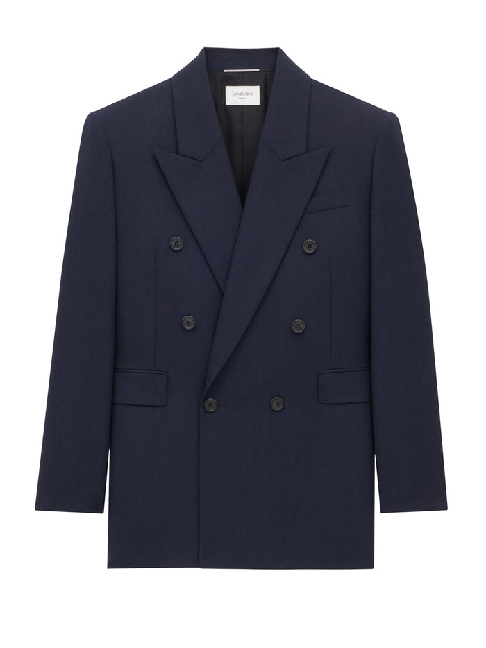 Saint Laurent Doublebreasted Wool Jacket