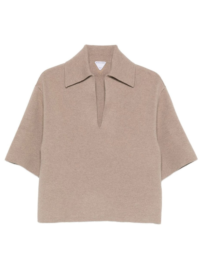 Bottega Veneta Cashmere Polo Shirt
